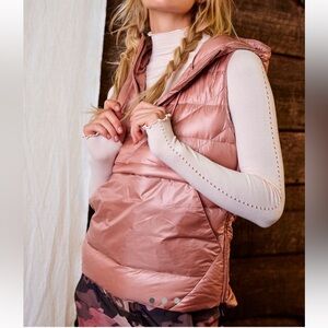 Holden dusty rose DOWN vest- from Free People